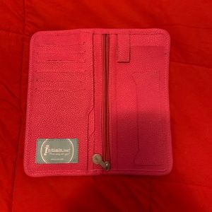 Large initials inc. wallet